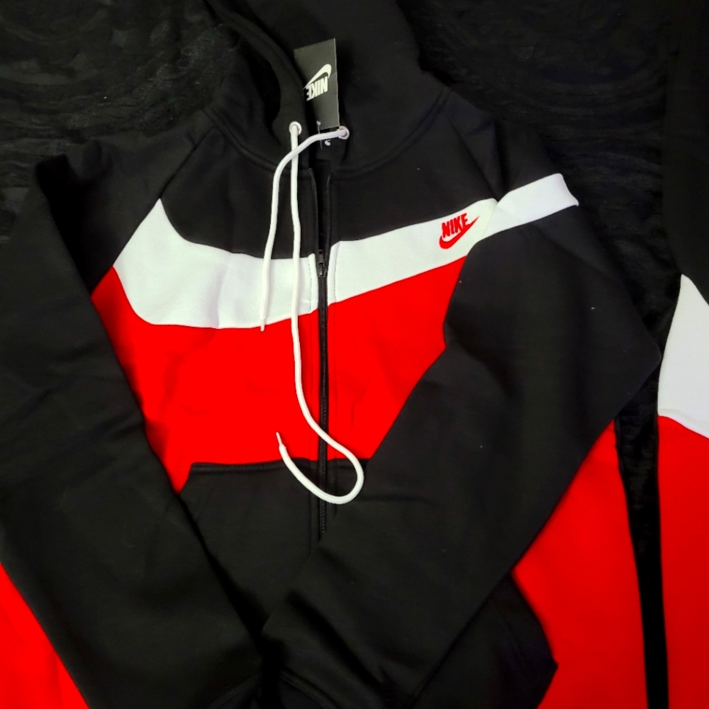 Nike sweat suit track suit set Med